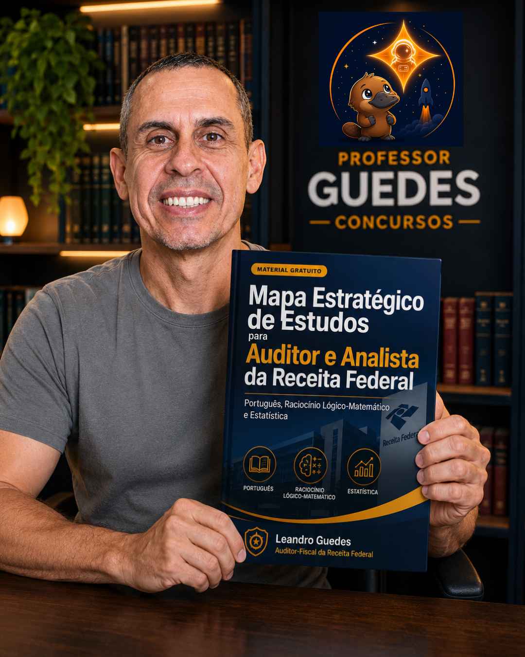 E-book Mapa Estratégico de Estudos para Auditor e Analista da Receita Federal
